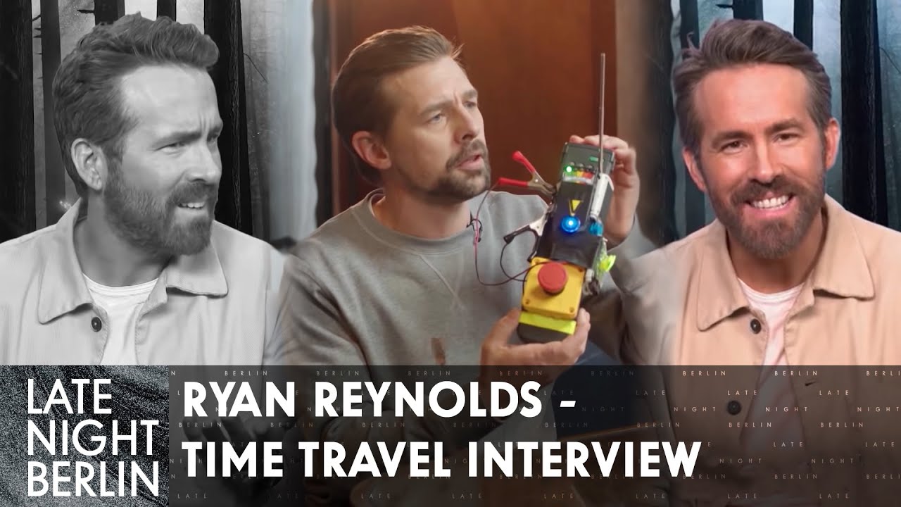 Ryan Reynolds: Das Zeitreise-Interview - Klaas hat keine Zeit für Fehler! | Late Night Berlin