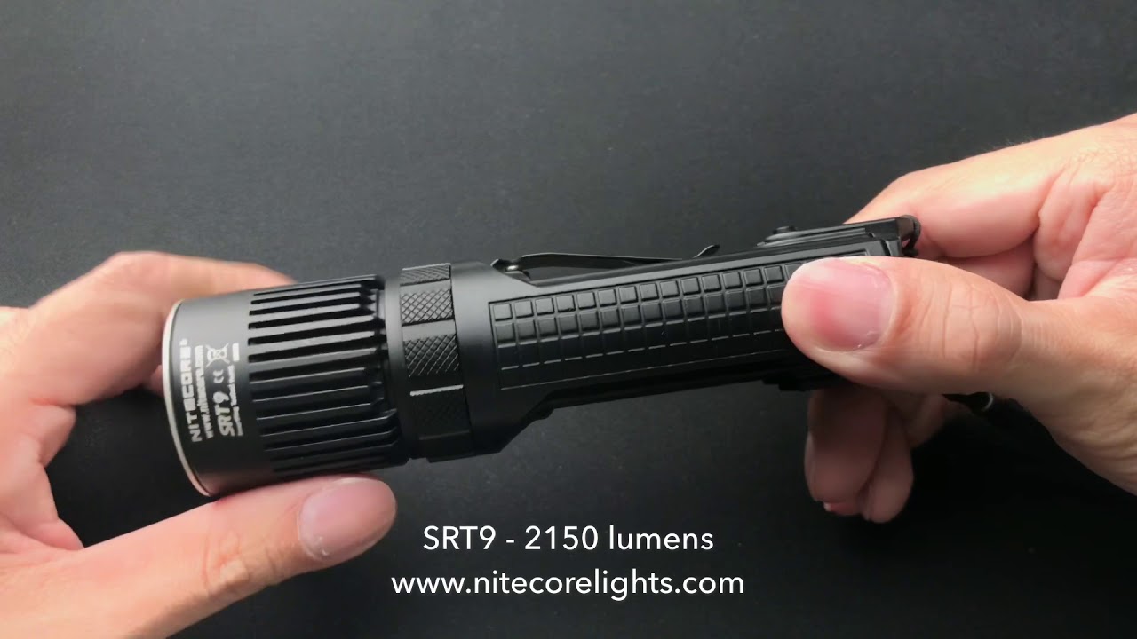 Nitecore SRT9 - 2150 lumen Demo