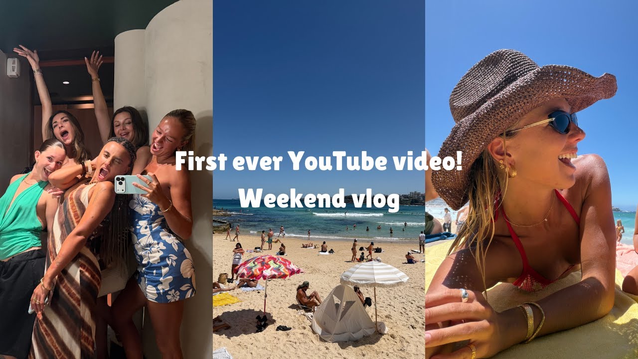 FIRST YouTube video💌 Fri, Sat & Sun