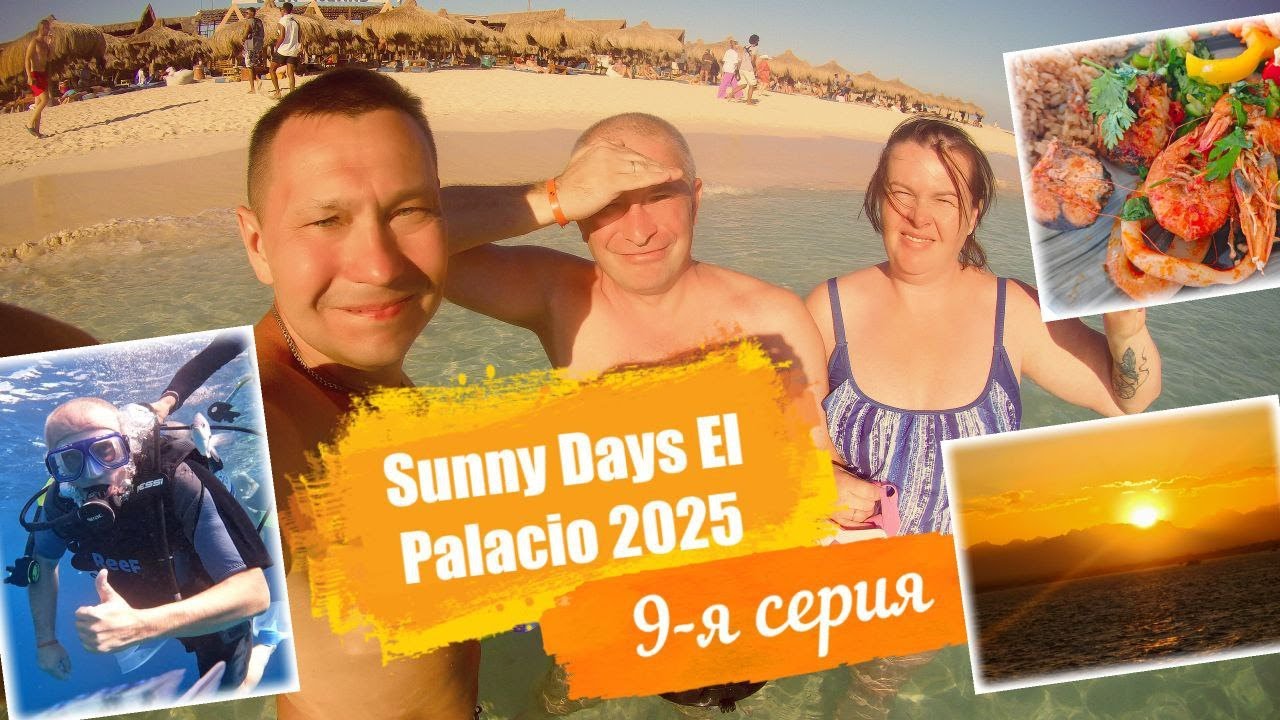 Sunny Days El Palacio 4*. Отпуск Египет Осень-2025. 9-я серия