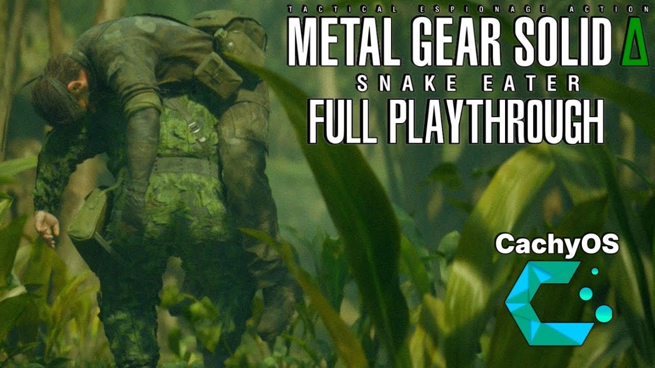 3rd Metal Gear Solid Delta | European Extreme | Full Playthrough on CachyOS