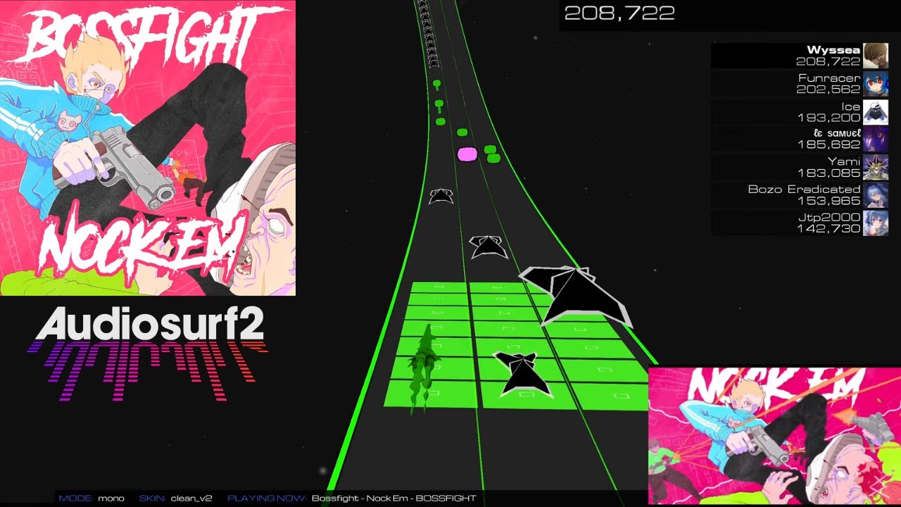 Audiosurf 2 | Bossfight - Nock Em [Mono]