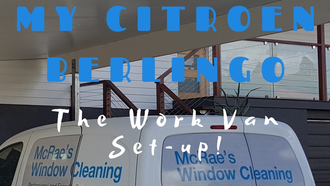 My Citroen Berlingo - A Tour of My Work Van