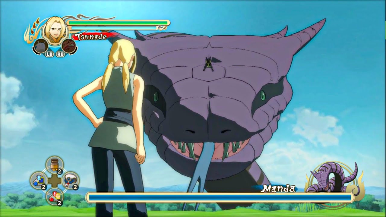 Tsunade VS Orochimaru - Naruto Ultimate Ninja Storm