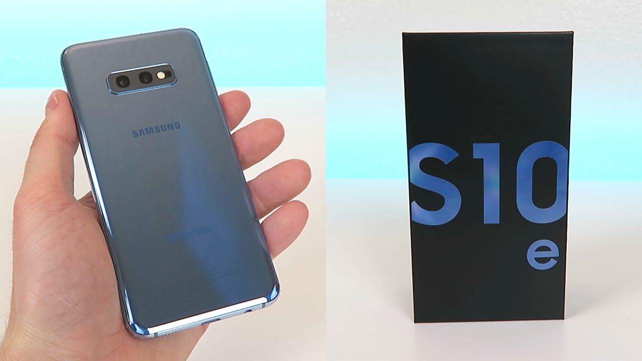 Samsung Galaxy S10e (Prism Blue) Unboxing & First Impressions!