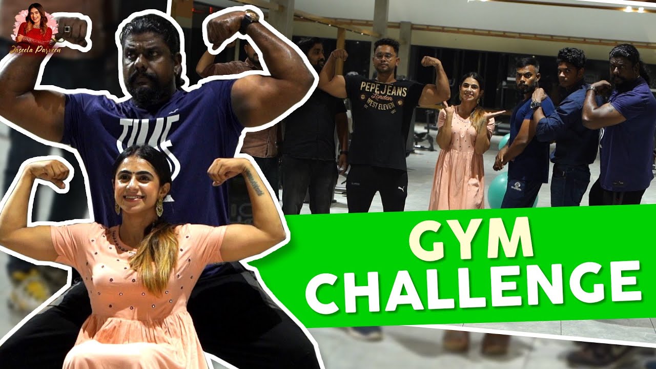 Gym Challenge 🏋️😎 | Jaseela Parveen