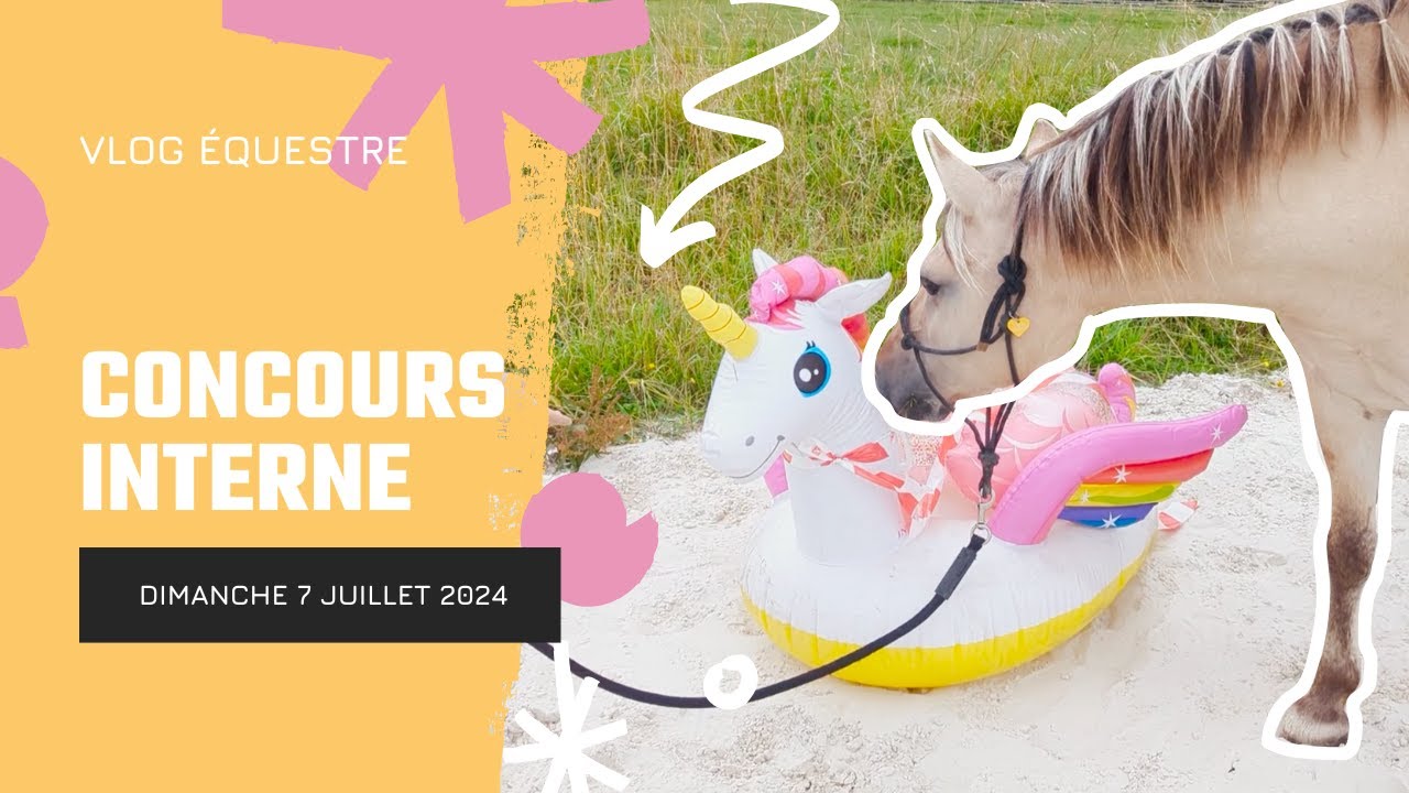 À peine remise, je participe à un concours 🫢