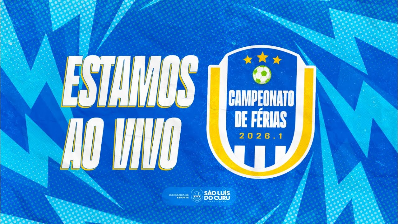 🏆 CAMPEONATO DE FÉRIAS DE SÃO LUÍS DO CURU – 2026.1📅 29 de janeiro de 2026 | MASTER E ADULTO