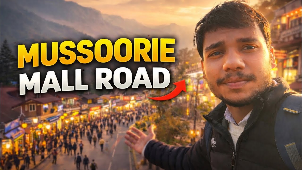 Pahadon ki Rani aur mall Road ka best view ☺️😍