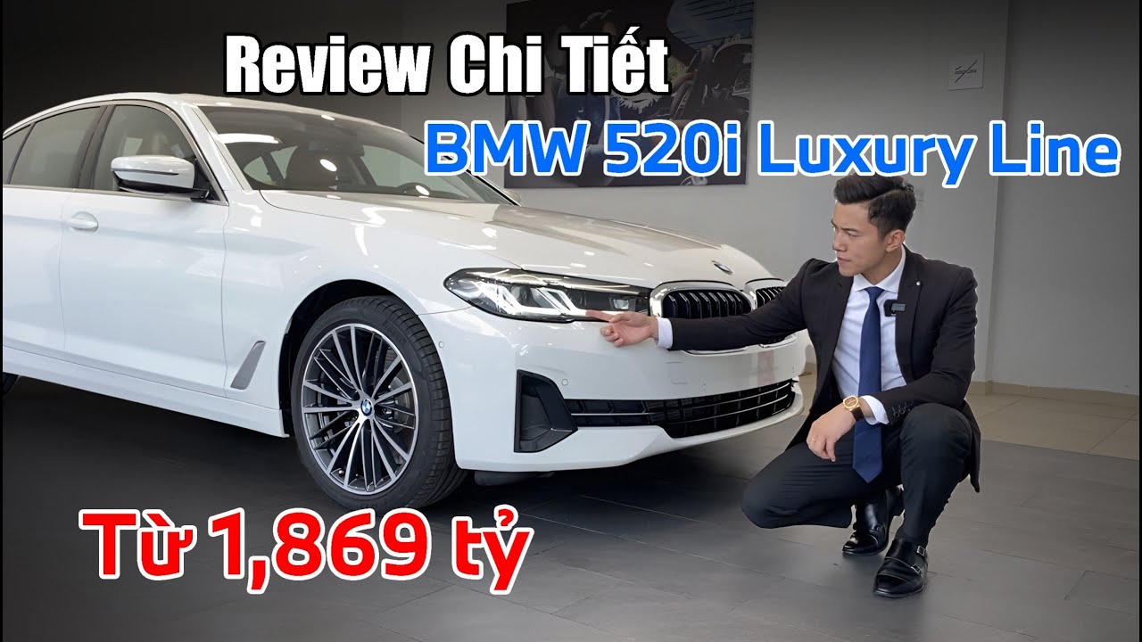 Đánh giá BMW 520i 2023: Mức giá chỉ từ 1,869 tỷ | Hoài Nam BMW 0363805227