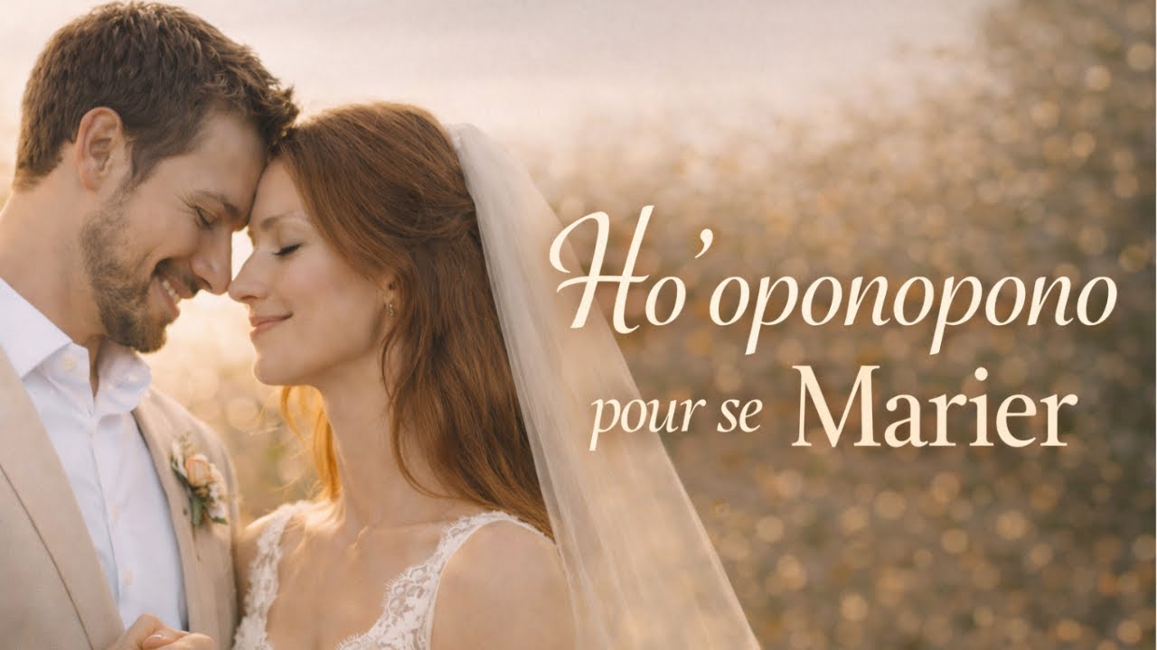 Le Miracle du Ho’oponopono pour se Marier avec Amour, Conscience et Paix.