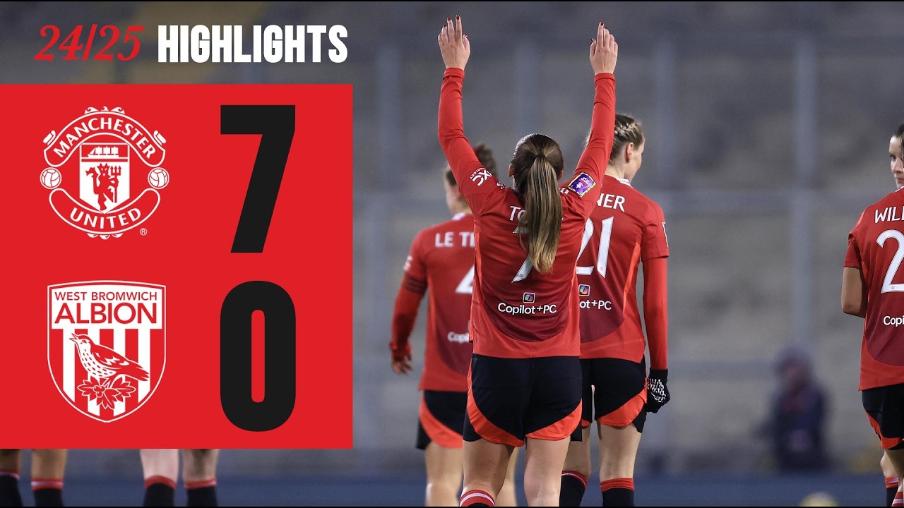 SEVENTH HEAVEN 🤩 | Man Utd 7-0 West Brom