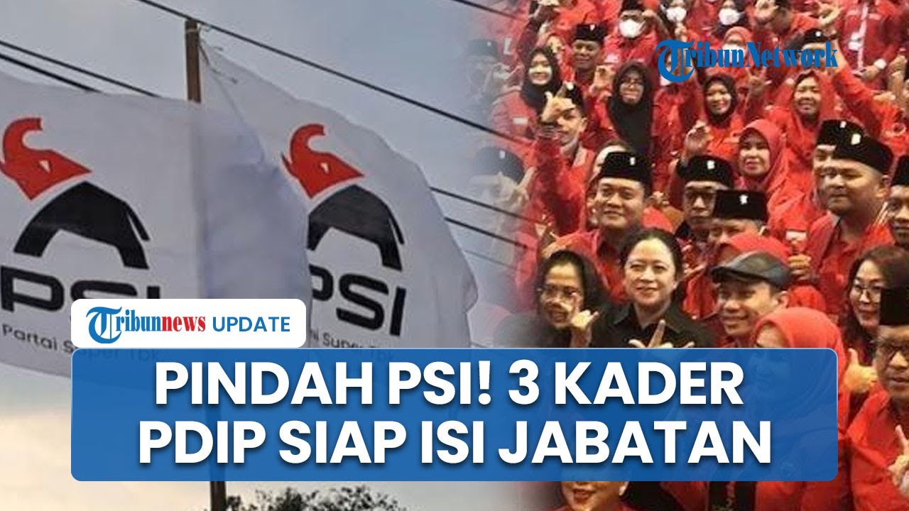 Tiga Eks Kader PDIP Pindah ke PSI di Kota Solo, Digadang-gadang Isi Stuktur Strategis Partai