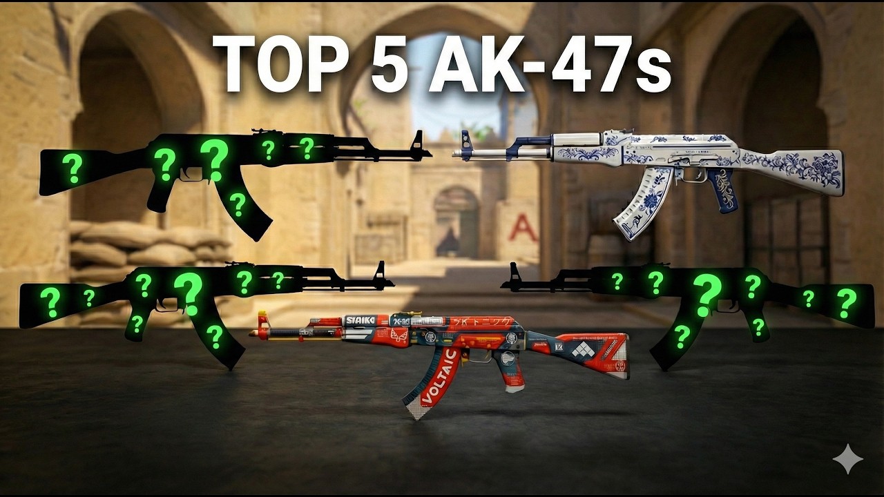 Топ-5 автоматов АК-47: высококачественные игровые скины