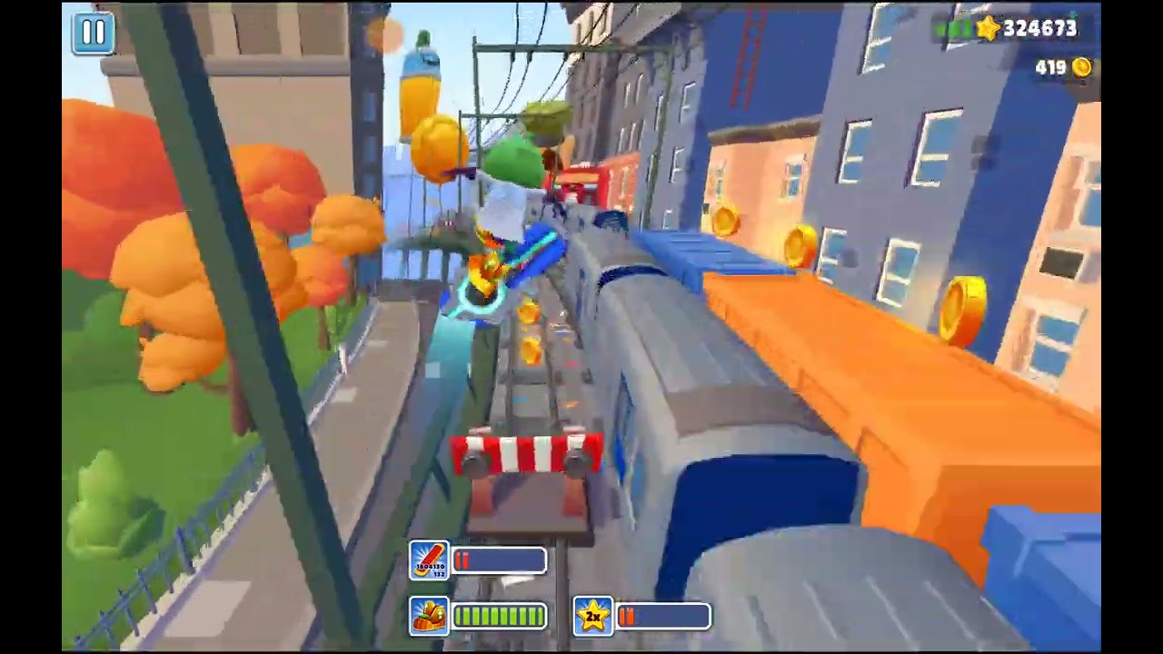 Игровой процесс Subway Surfers 107 Dr Flyman - TZLGame