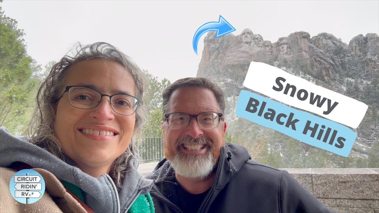 Ep 190: Snow in the Black Hills, Driving Needles Eye, Deadwood, SD // RV Life