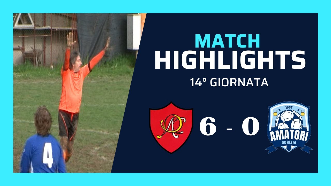 HIGHLIGHTS Amatori Calcio Pieris vs Gorizia Calcio Amatori 6 - 0 (09-03-2024)