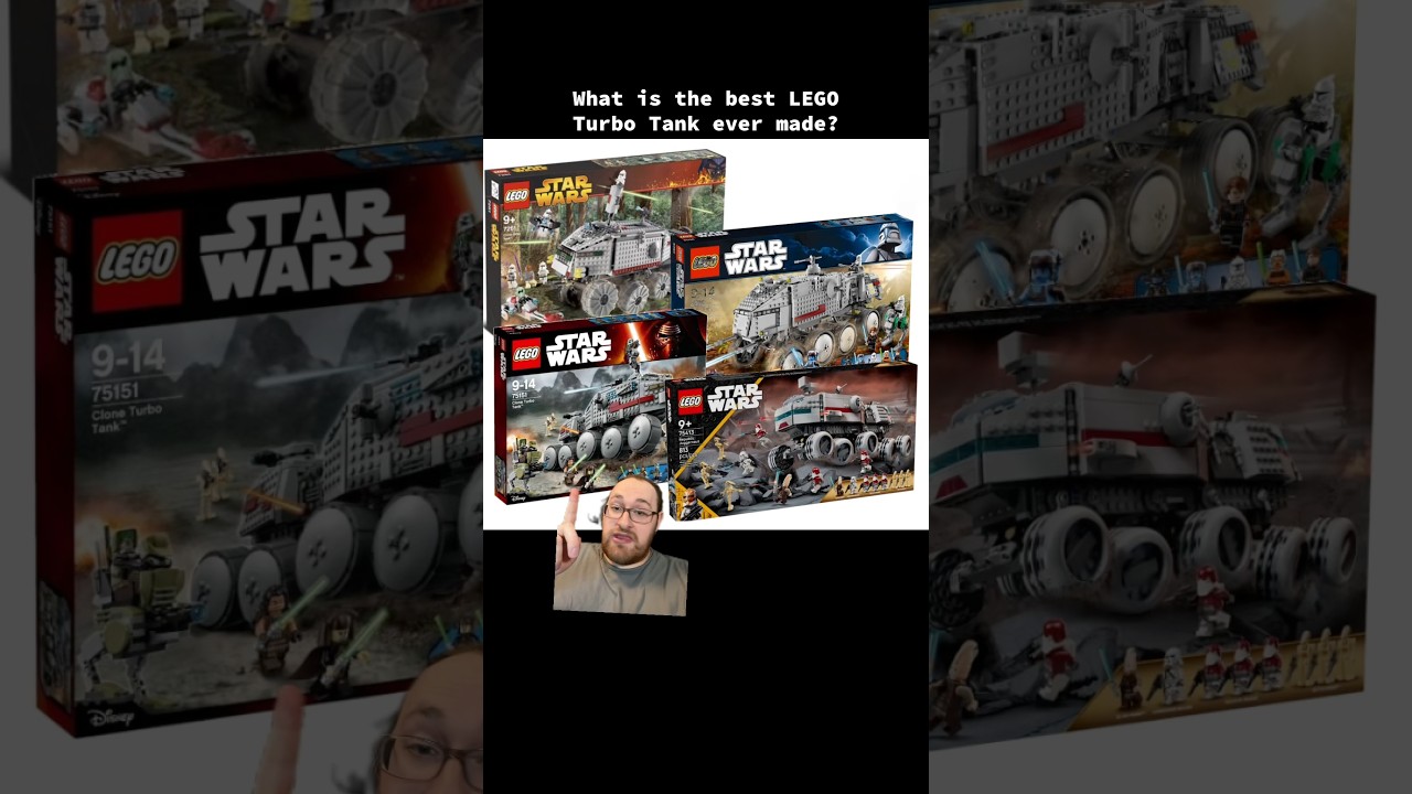 Which LEGO Star Wars Turbo Tank is the BEST? #lego #legos #legostarwars #starwars #legosets #toys