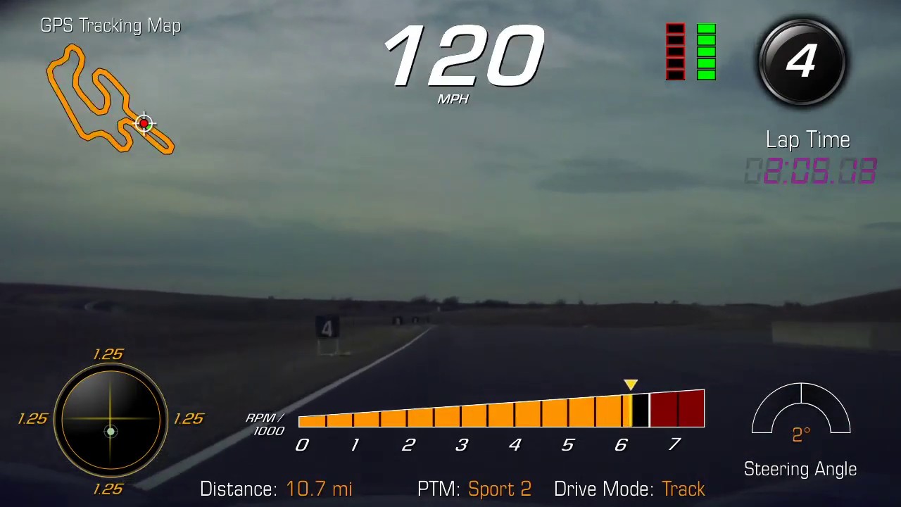 ECR 2.7; C7 Z06; 2:02 lap (with passenger), 12/08/19
