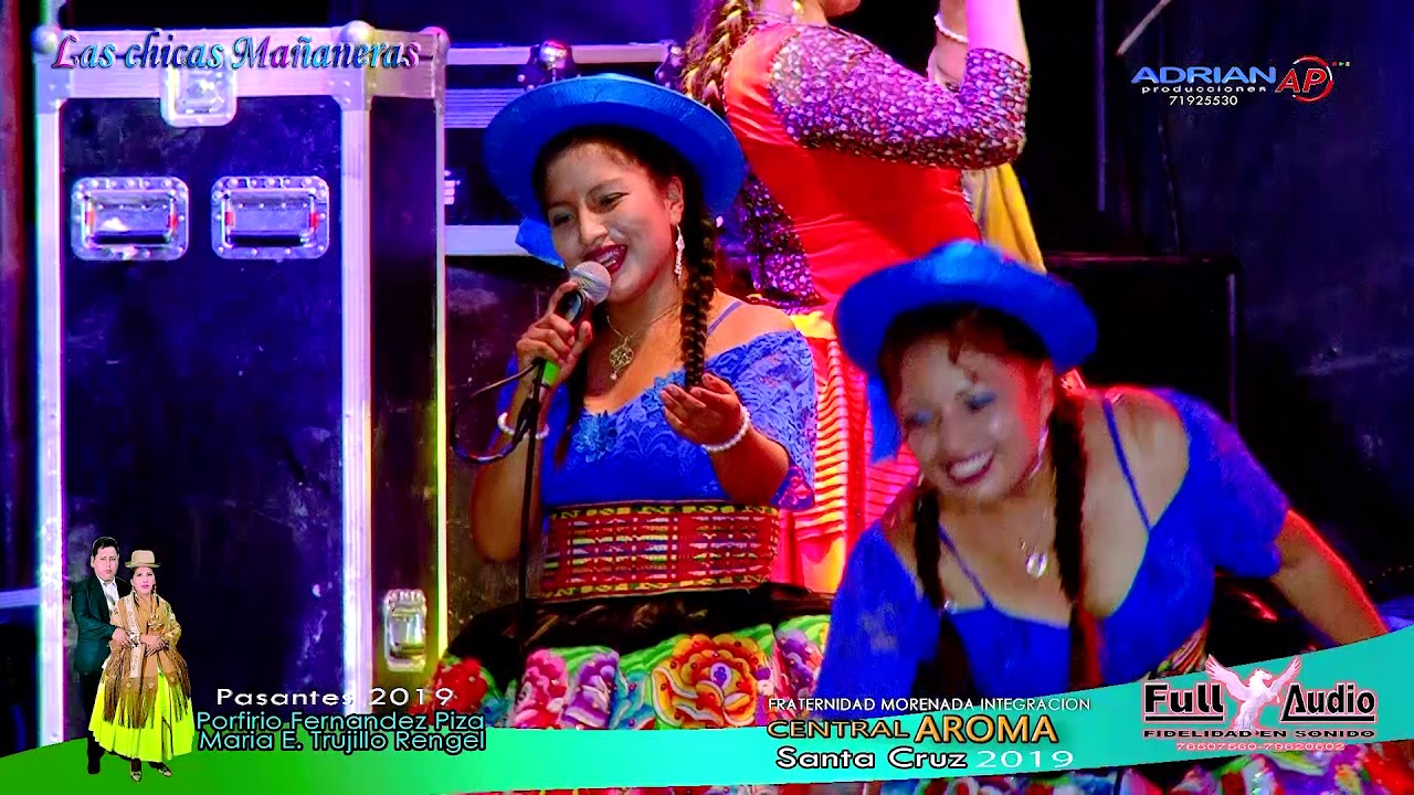 Las Chicas Mañaneras - en vivo (mix 2019) Santa Cruz - Adrian Producciones