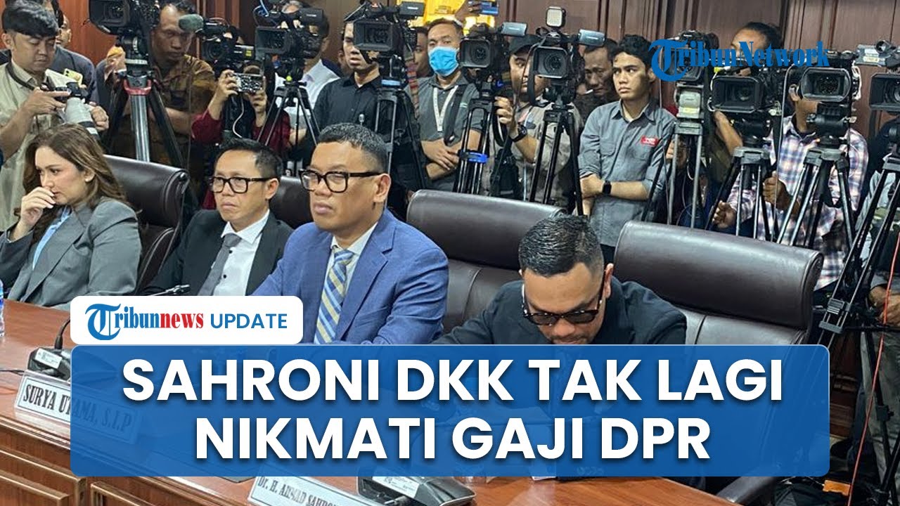 Ahmad Sahroni, Eko Patrio, dan Nafa Urbach Tak Lagi Bisa Menikmati Gaji dan Fasilitas DPR RI