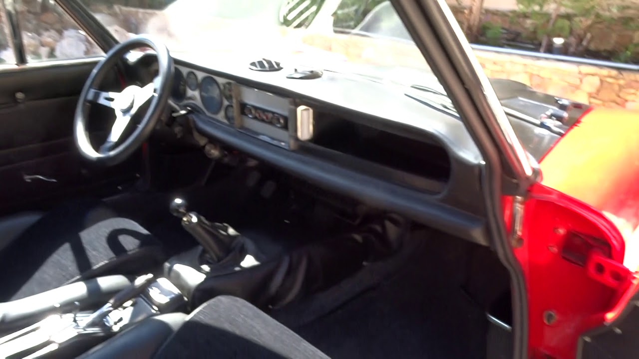 1973 Fiat 124 Spider Abarth Rally Stradale, walk around