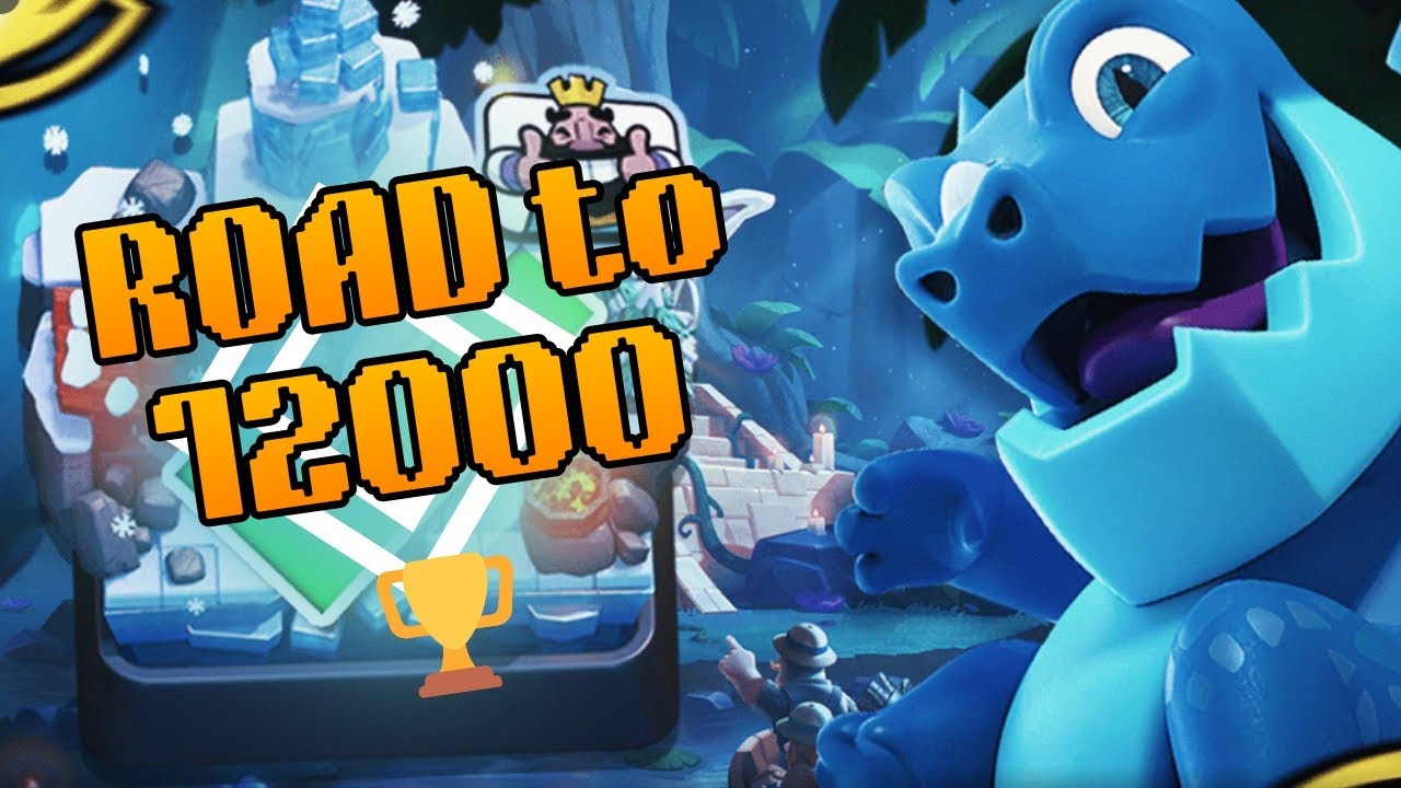 CLASH ROYAL ⚔️  Rank push | Road to 12000 🏆 Day 9