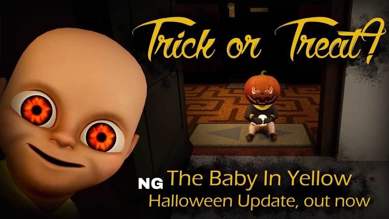 🧑‍🎄Secrets SURVIVE NIGHT in MONSTER CHASE: SHOCKING Endings  Baby in Yellow NEW UPDATE Crown Child!💢
