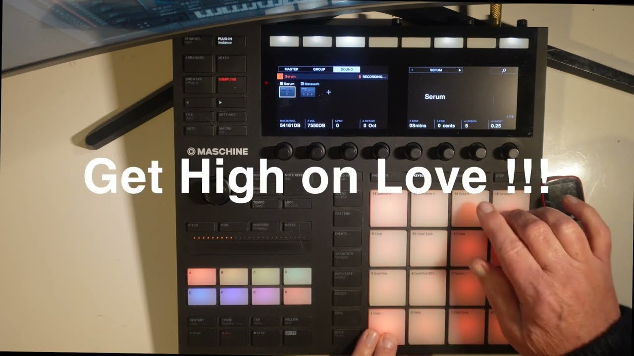 Maschine MK3 Music for the 2024 Techno master mix