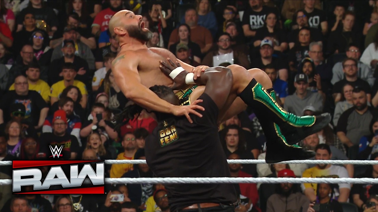 Oba Femi Humiliates Rusev in Explosive Confrontation