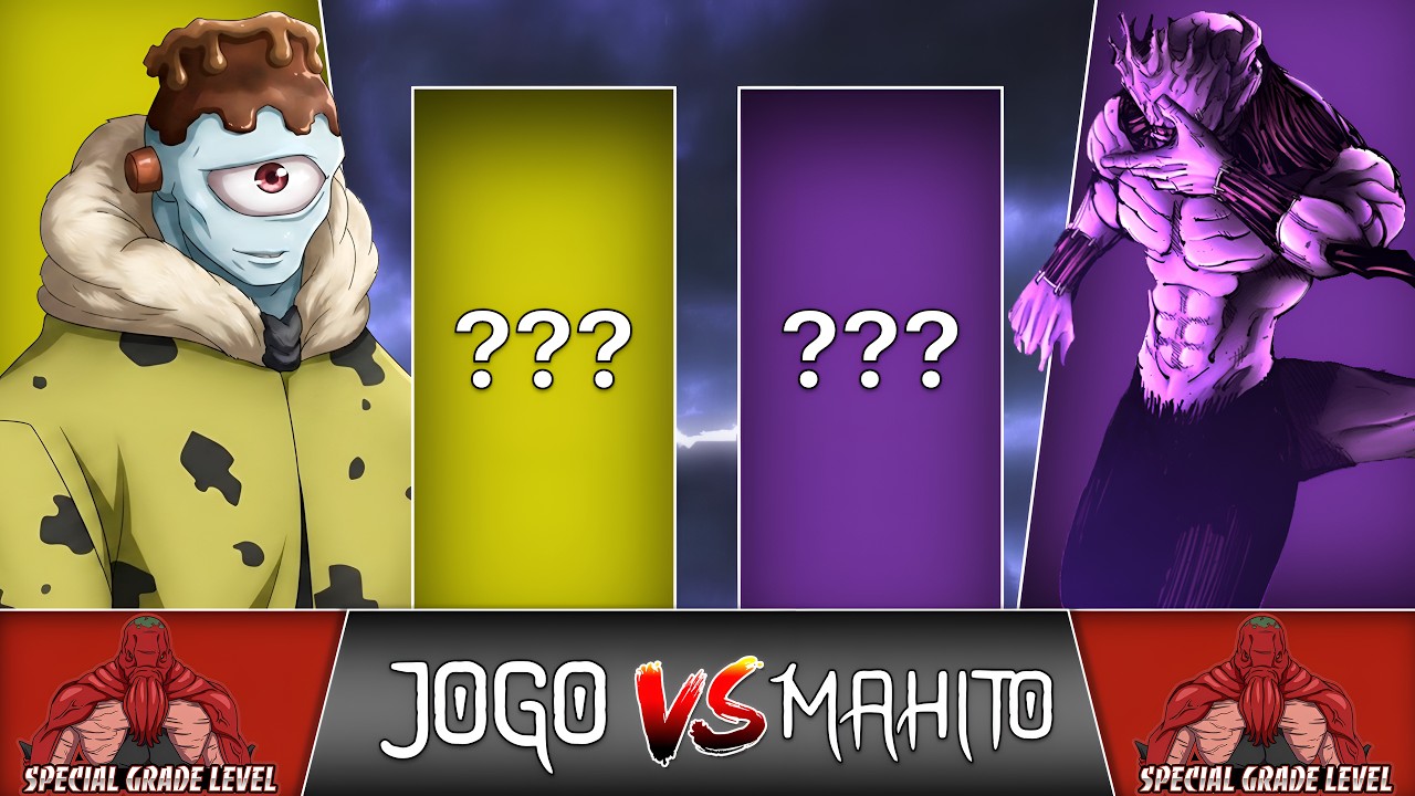 JOGO VS MAHITO Power Levels 🔥 JUJUTSU KAISEN