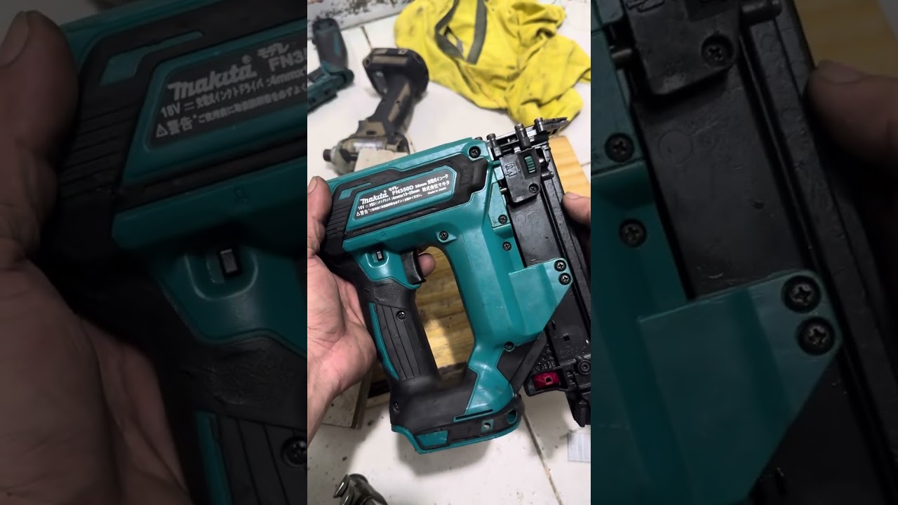 Máy bắn đinh F dùng pin Makita FN350D đả qua sử dụng. Zalo 0989589729