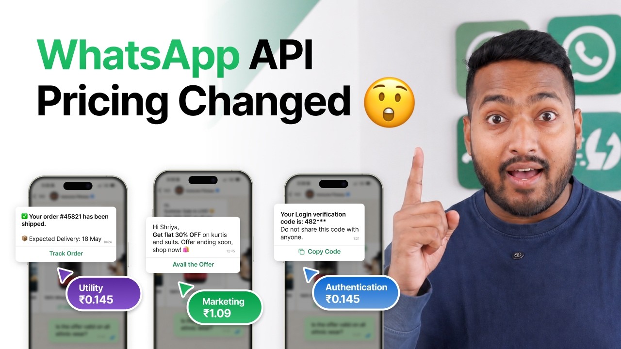 WhatsApp Business API Pricing India Explained 2026