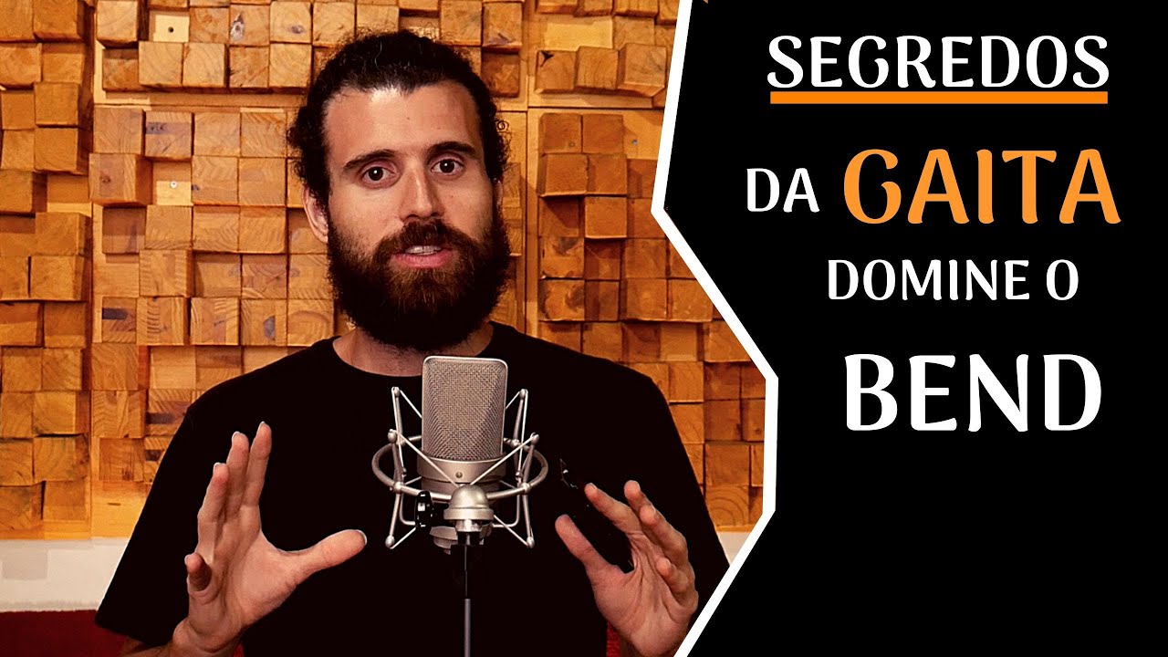 O SEGREDO PARA FAZER BENDS NA GAITA: Aprenda as no&ccedil;&otilde;es b&aacute;sicas de como fazer bend na gaita diat&ocirc;nica