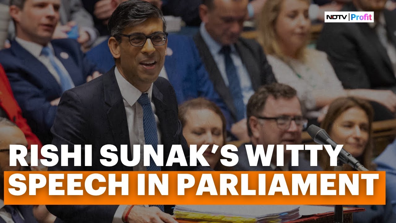 WATCH: Rishi Sunak's Witty & Stern Speech In UK Parliament As LoP Is Viral
