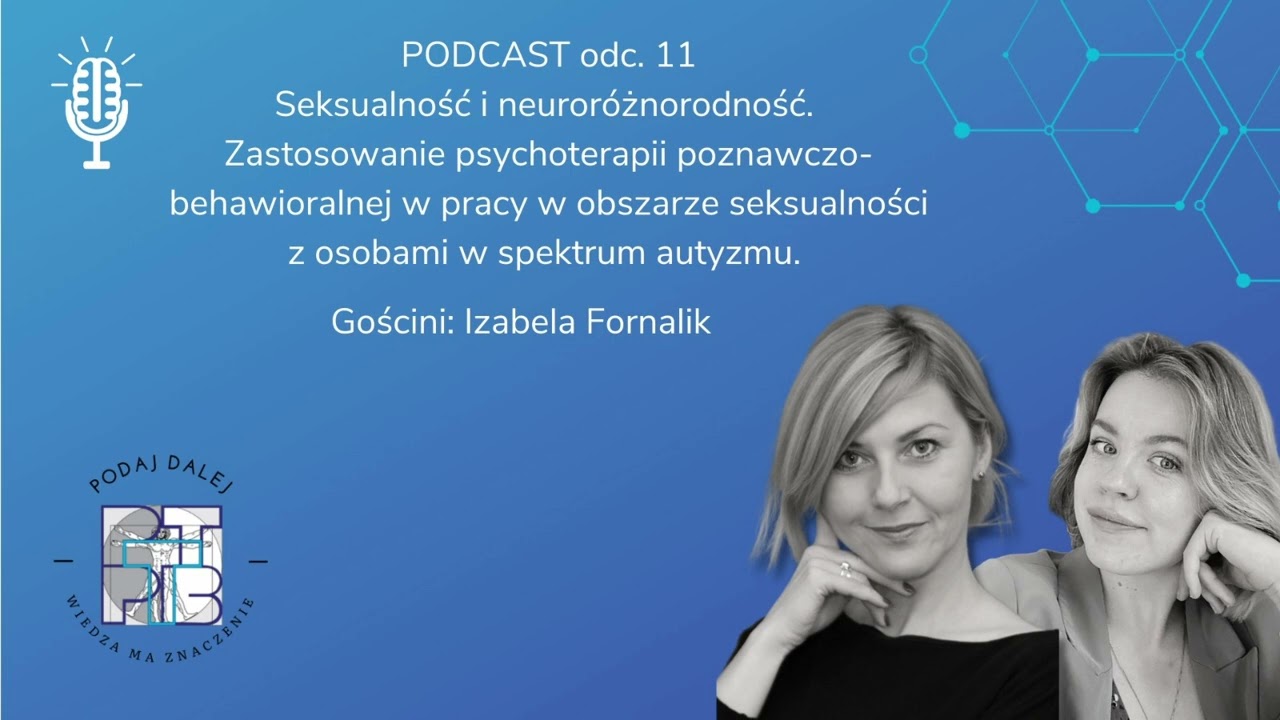 Zastosowanie CBT w pracy w obszarze seksualności z osobami w spektrum autyzmu. Gościni: Iza Fornalik