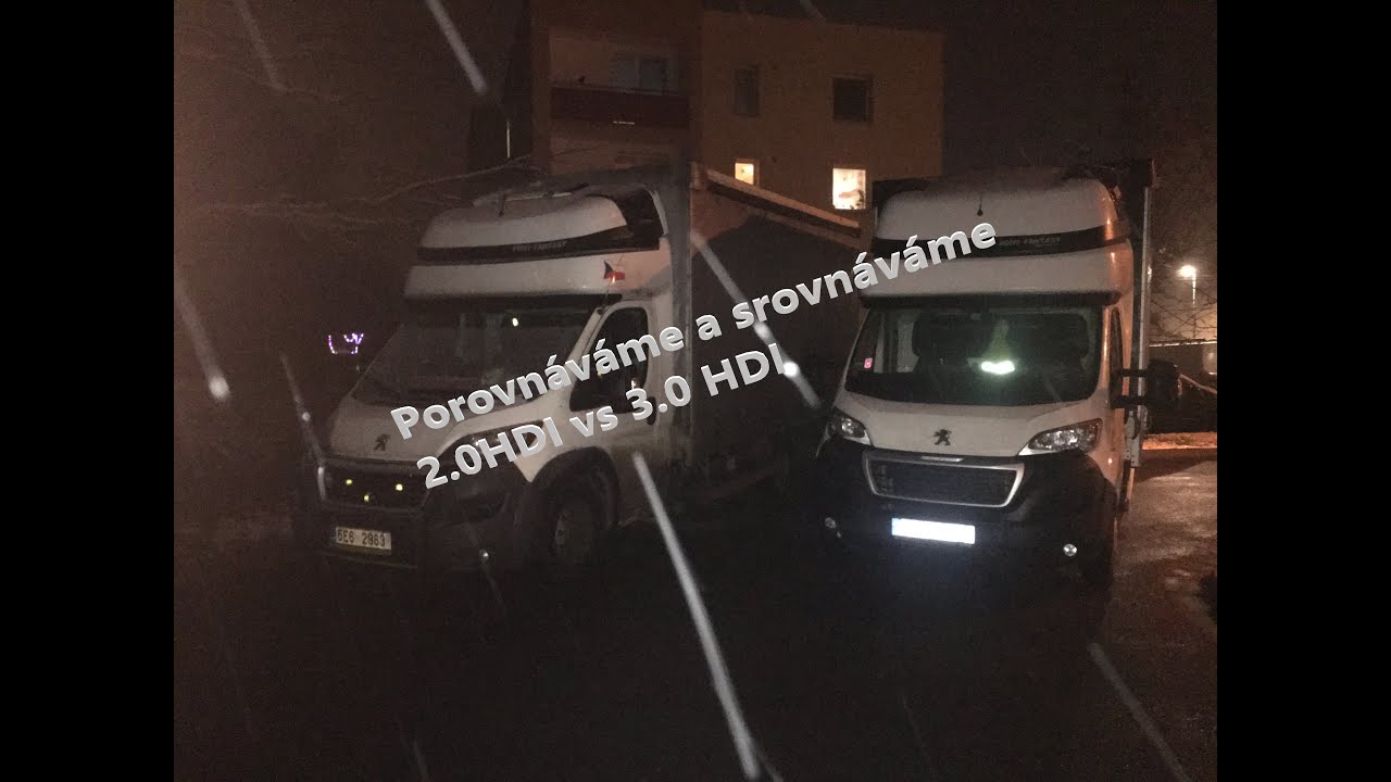 Srovnání 2.0 HDI vs. 3.0HDI