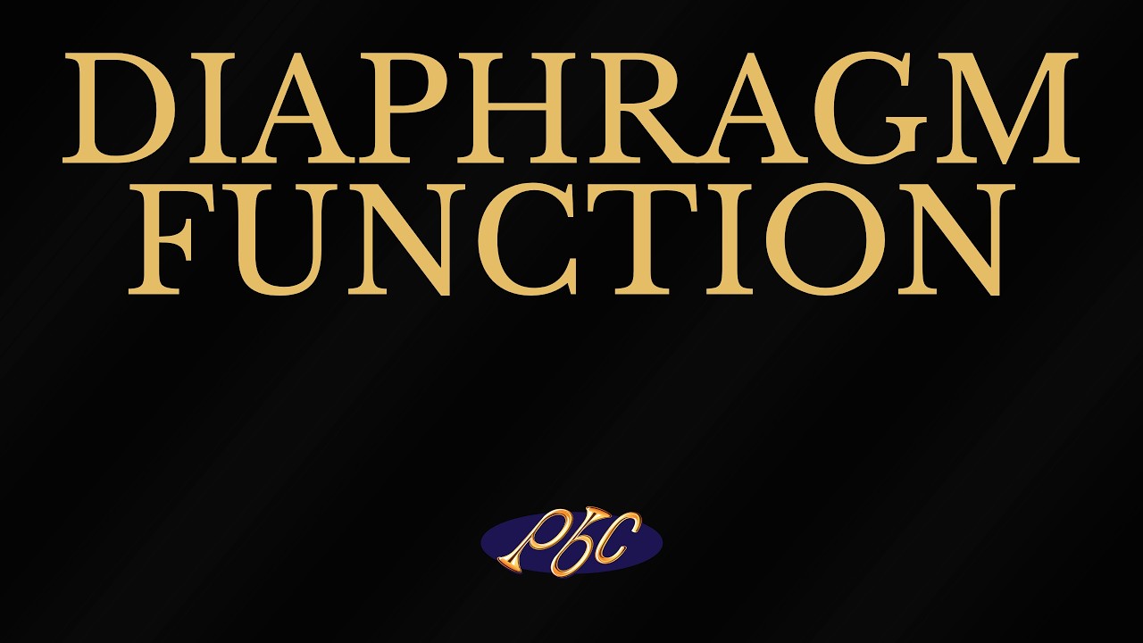 The Diaphragm in Brass Playing by Dr. Larry Miller, M.D.
