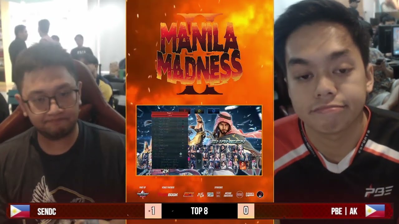 SenDC (Feng) vs PBE | AK (Shaheen/Akuma) - Manila Madness 2 - Top 8