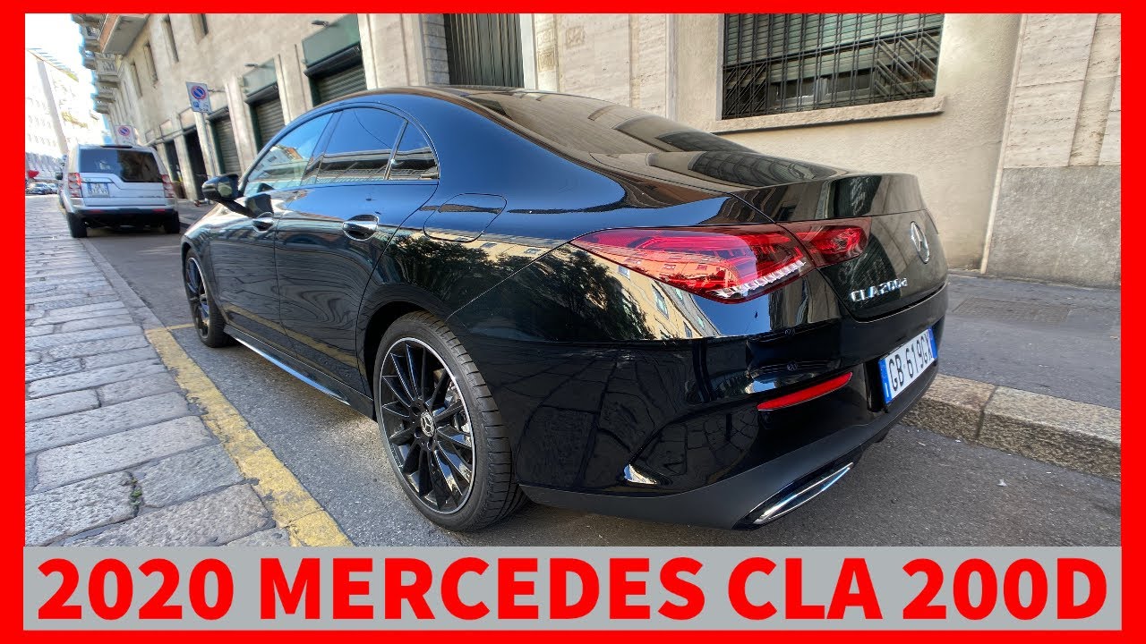 2020 Mercedes CLA 200d - Black - Walk-around