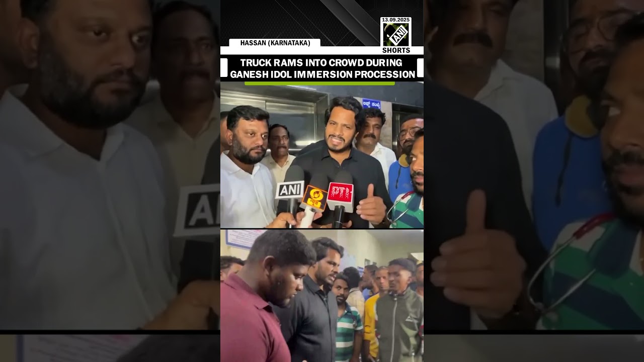 Truck rams into Ganesh idol immersion crowd, killing 8 and injuring 22 in tragic accident