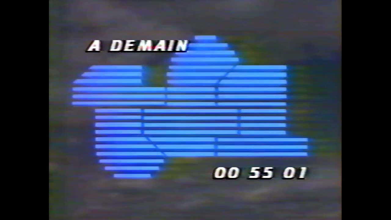 TF1 - Générique de fermeture d'antenne (nuit soirée privatisation du 15 au 16 avril 1987)