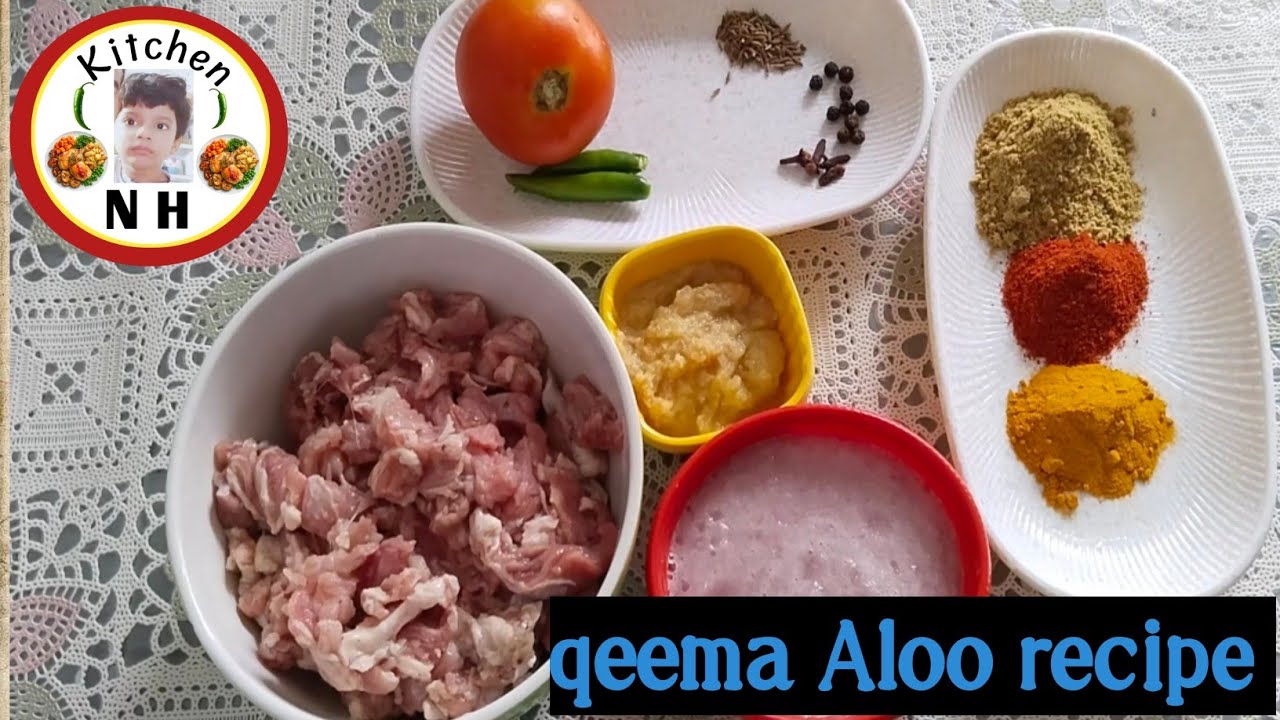 Qeema Aloo ki authentic recipe #क़ीमा आलू आसान डिश#familychoice