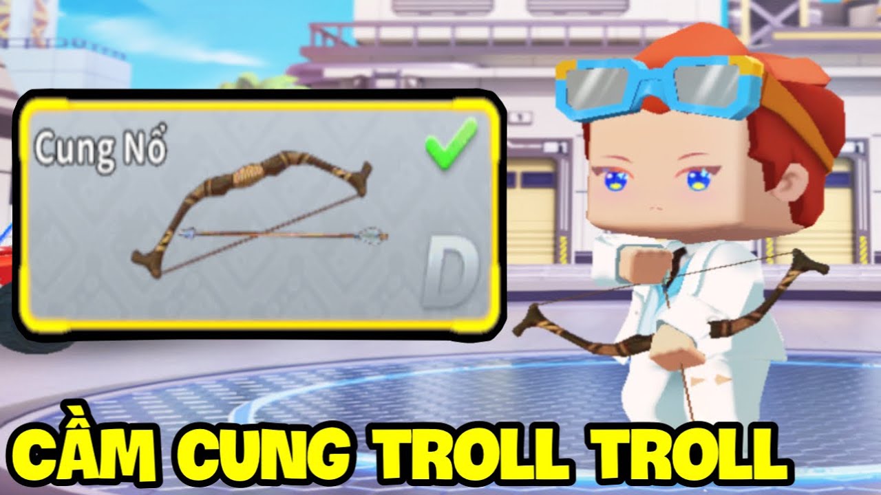 TROLL TROLL DÙNG CUNG TÊN TRONG MINI WORLD ROYALE 2025 VÀ CÁI KẾT BẤT NGỜ | MEOWPEO TV
