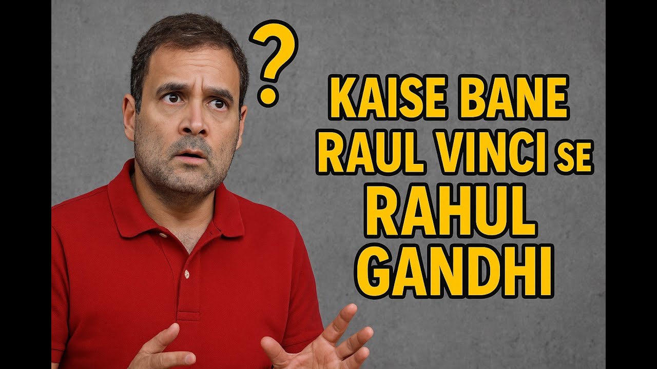 Kaise Bane Raul Vinci Se Rahul Gandhi? | British Citizenship Mystery Explained!