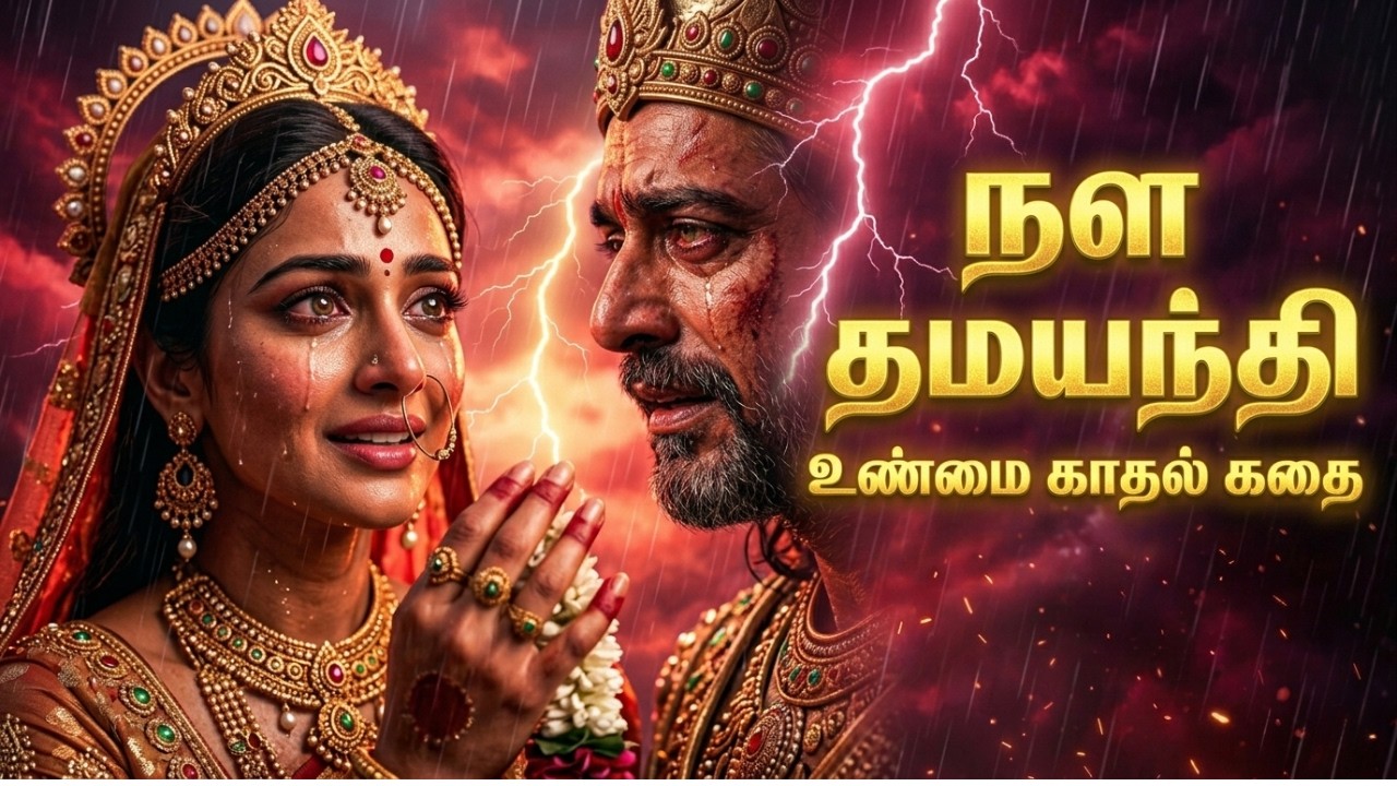 சோதனை கடந்த காதல் ❤️ | நளன் தமயந்தி புராண கதை | Nalan Dhamayanthi Love Story | Tamil |