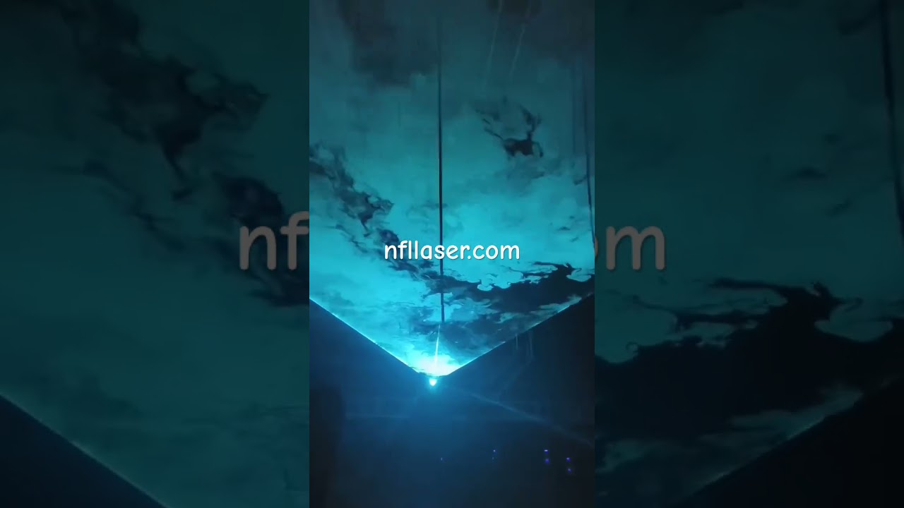 18W laser effect,do you like it?#laserlights #laserbeam #laserlightshow