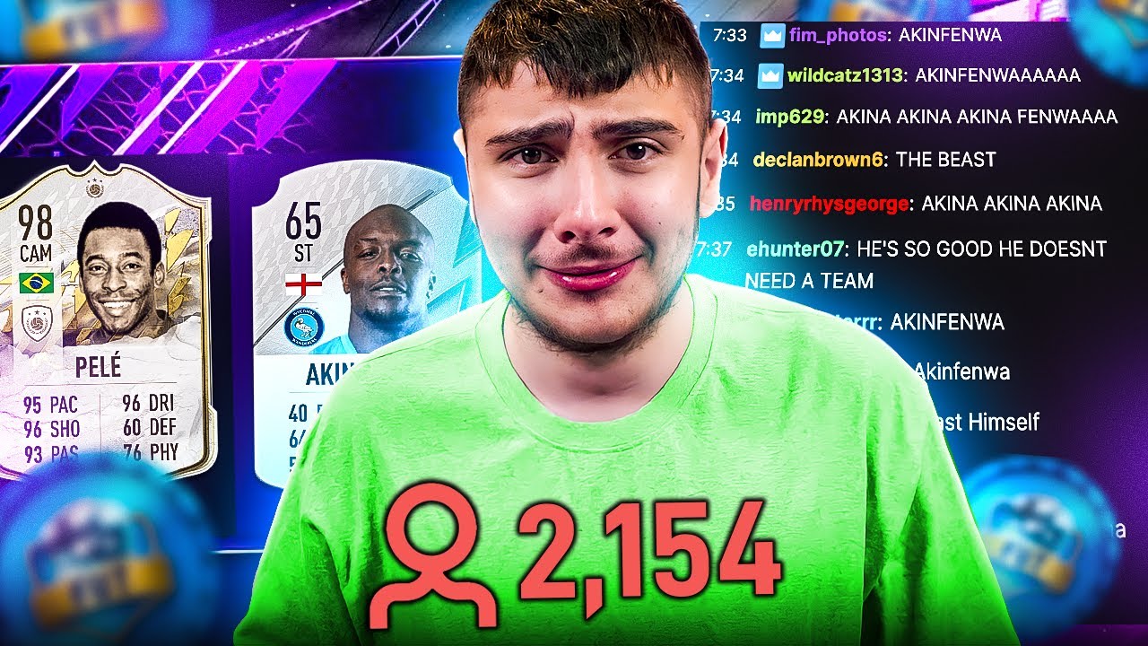 Я позволил 2154 людям выбрать мой проект FUT...