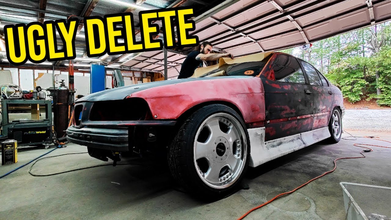 Roxanne The Sedan E36 Finally Gets Painted!