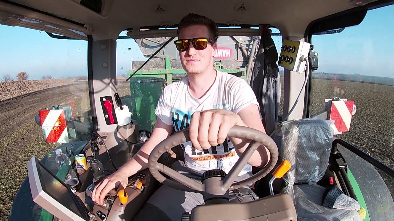 Vývoz řepy 2020 - MV Služby, JD+HAWE